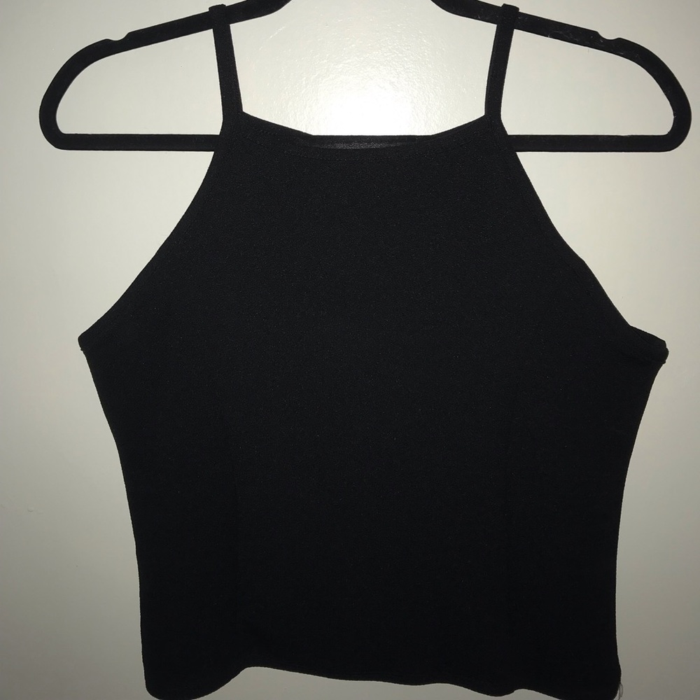 Black Crop Top
